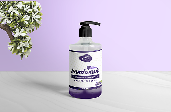 You & Me Handwash with Natural Lavender Essential Oil