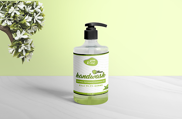 You & Me Handwash with Natural Peppermint Essential Oil